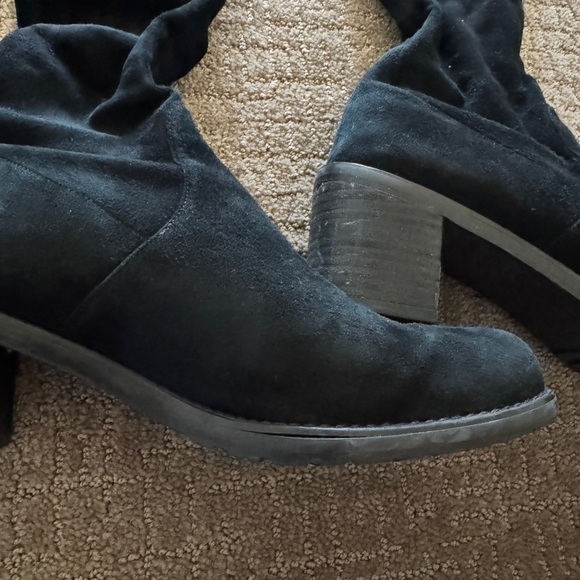 Original Pre-owned STUART WEITZMAN Darla Suede Over-The-Knee Boots Size 9 - Picture 16 of 16